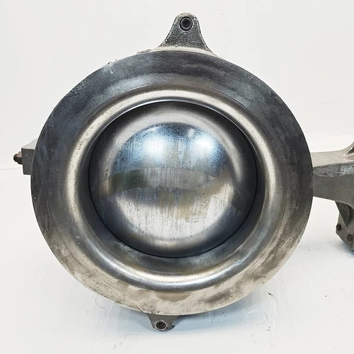Fisher Vee-Ball V100 12-inch CL300 Rotary Control Valve CF8M with 1061 Size 60 Pneumatic Actuator — product image 2 of 7