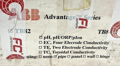 ABB TB82PH2010101 Advantage Series pH Transmitter — product image 6 of 8