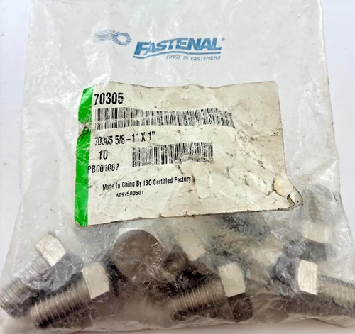 Fastenal 70305 Hex Head Cap Screw 5/8-11 x 1 Inch (Pack of 10) — product image 2 of 3