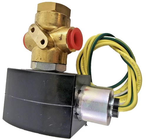 ASCO Red-Hat II EFHB8320G174 Solenoid Valve 1/4" 3-Way Brass — product image 4 of 7