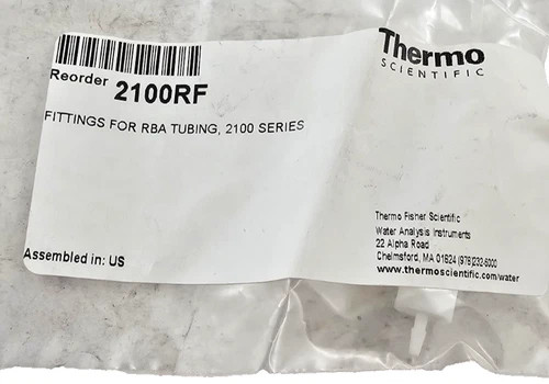 Thermo Scientific 2100RF Fittings for RBA Tubing, 2100 Series