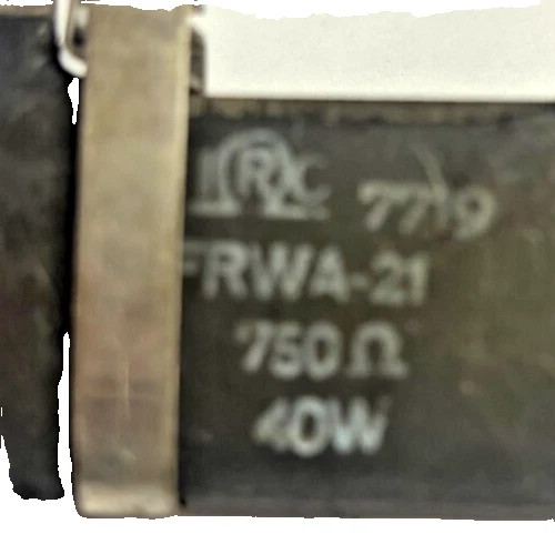 IRC FRWA-21 Wirewound Power Resistor 750 Ohm 40W — primary product image