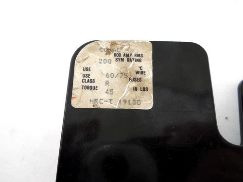 Gould Shawmut 20606R Class R Fuse Holder, 250V 60A, Single Pole — product image 3 of 6