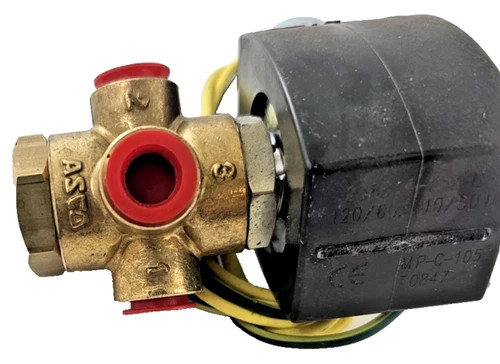 ASCO Red-Hat 8320G174 Solenoid Valve 1/4" NPT Brass 120V AC Explosion-Proof — product image 4 of 5
