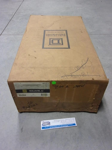 Square D Double Throw Safety Switch 45392, 200A, 240V, NEMA 1 — product image 2 of 2