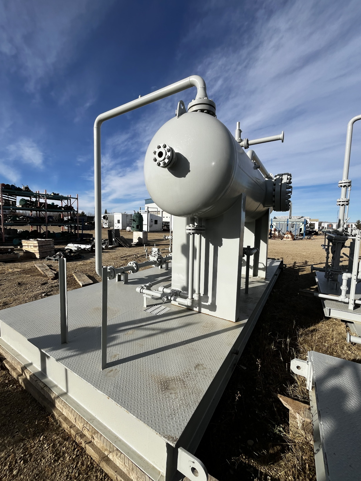 Maloney Steel Horizontal 3-Phase Separator 42" x 12' PV-300 — product image 10 of 11