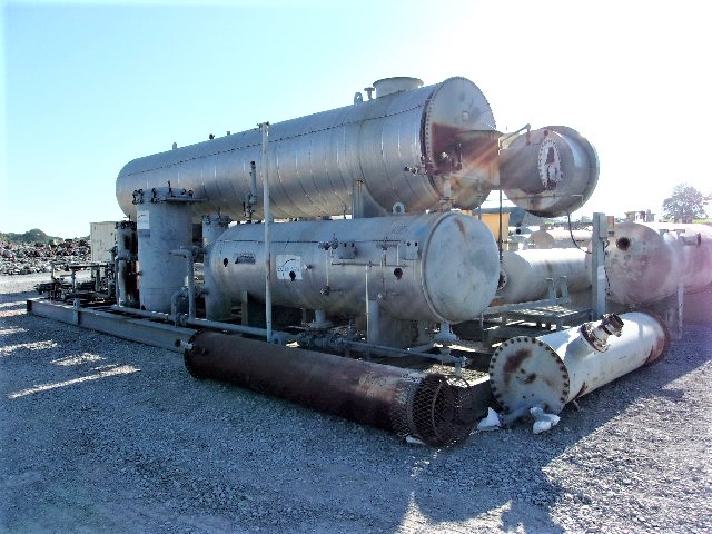 Exterran 60" x 28' 2MM BTU/hr Indirect Fired Line Heater Skid — product image 4 of 12