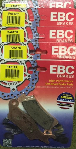 EBC FA617R R Series Sintered Brake Pads (Lot of 5)