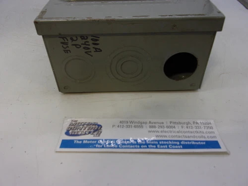 ITE Vacu-Break JN323 Fusible Safety Switch, 100A, 240V, NEMA 1 — product image 5 of 8