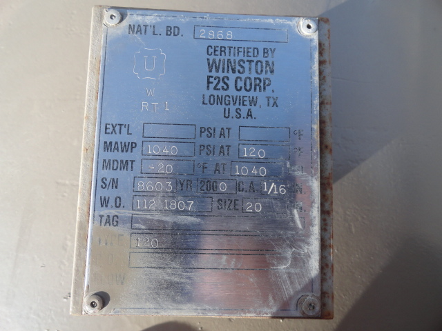 Winston F2S Corp Gas Scrubber 42" x 14'9" — product image 10 of 11