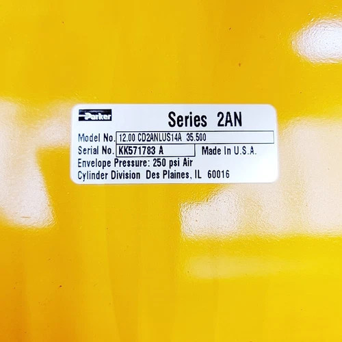 Parker Series 2AN Pneumatic Cylinder 12.00 CD2ANLUS14A 35.500 — product image 3 of 6
