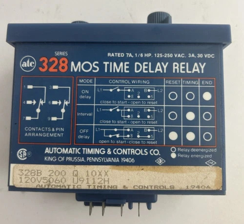 ATC 328 MOS Time Delay Relay 328B200Q10XX