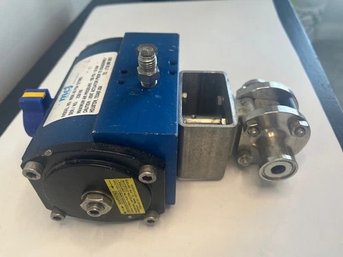 MCF MSR40F04 Pneumatic Actuated 1/2" Sanitary Ball Valve TT2566TET — product image 3 of 5