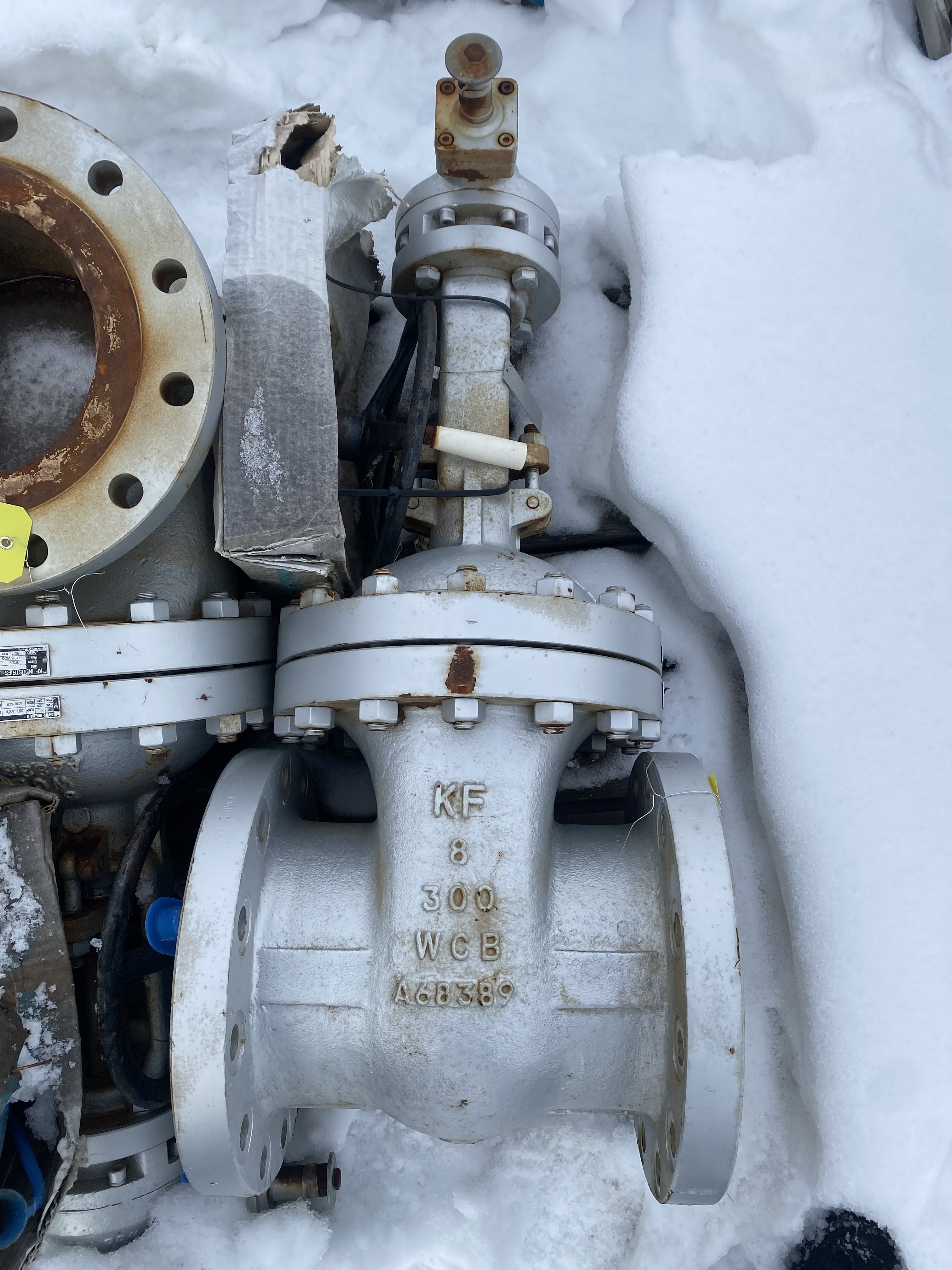 KF Industries 8 Inch Class 300 Gate Valve GAD04011UX-1