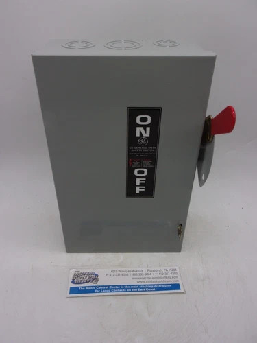 General Electric TG3222 General Duty Safety Switch, 60A, 240V, 2-Pole, Fusible, NEMA 1 — product image 3 of 8