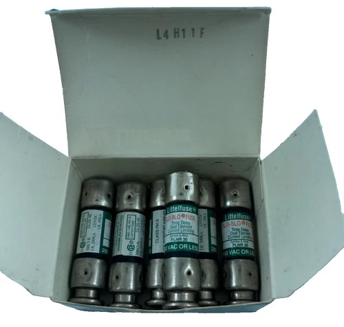 Littelfuse FLNR 30 Slo-Blo Time-Delay Fuse, 250V, Pack of 6 — product image 4 of 4