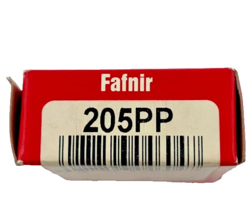 Fafnir 205PP Single Row Radial Ball Bearing — product image 3 of 5