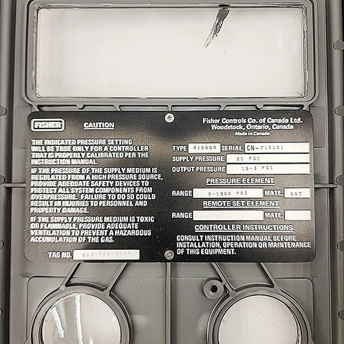 Fisher 4195BR Wizard Pneumatic Gauge Pressure Controller — product image 2 of 3