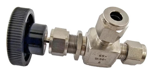 Whitey SS-1KS4-A Stainless Steel Needle Valve, 1/4 Inch Tube — product image 2 of 5