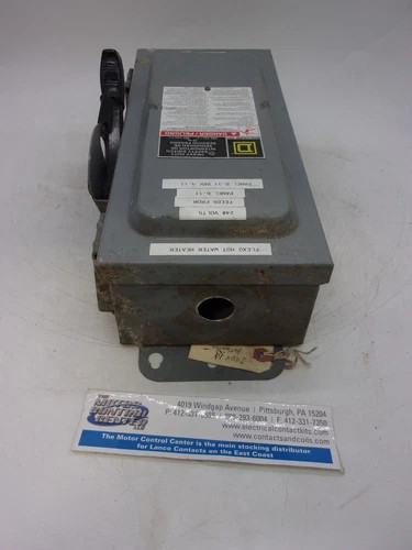 Square D H321AWK Heavy Duty Safety Switch, 30A, 2P, Fusible, 240V, NEMA 3R — product image 6 of 8