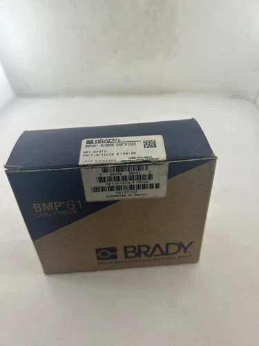 Brady M61-R4310 Black Ribbon Cartridge for BMP61 Printer — primary product image