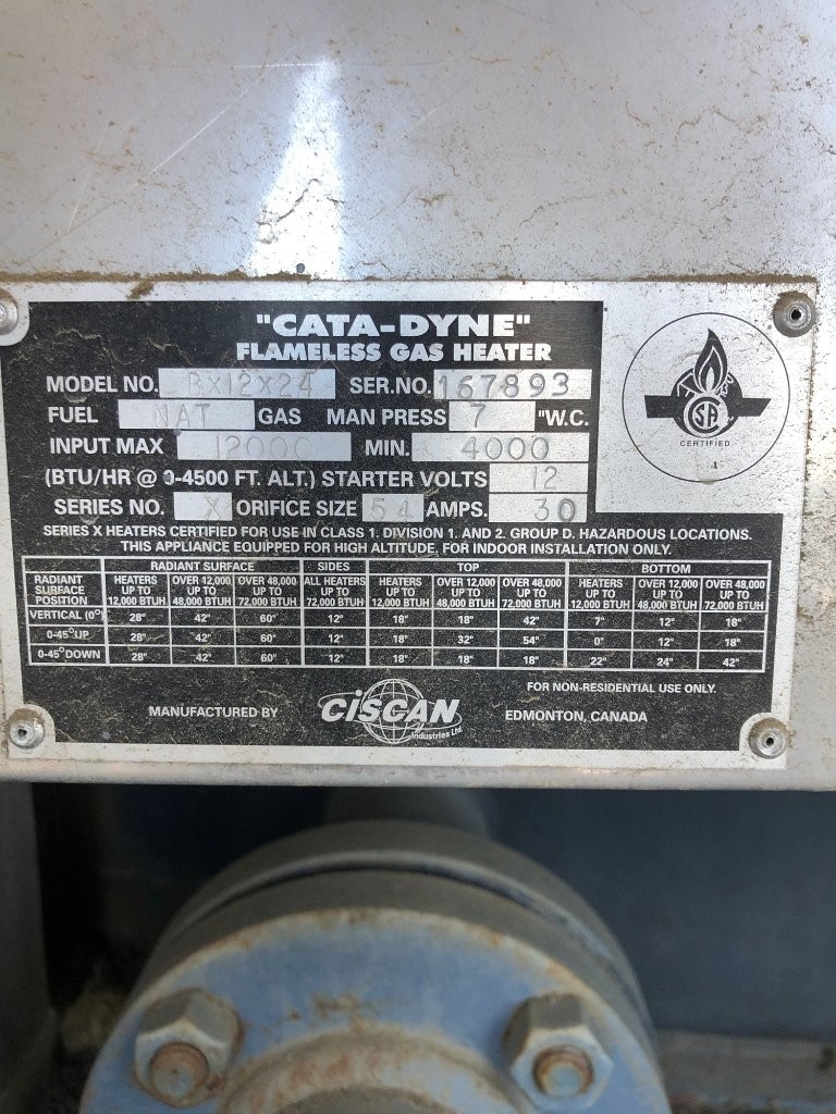 100 BBL Argo Sales Double Wall Storage Tank – 2000 (Ser# 11612) — product image 5 of 6