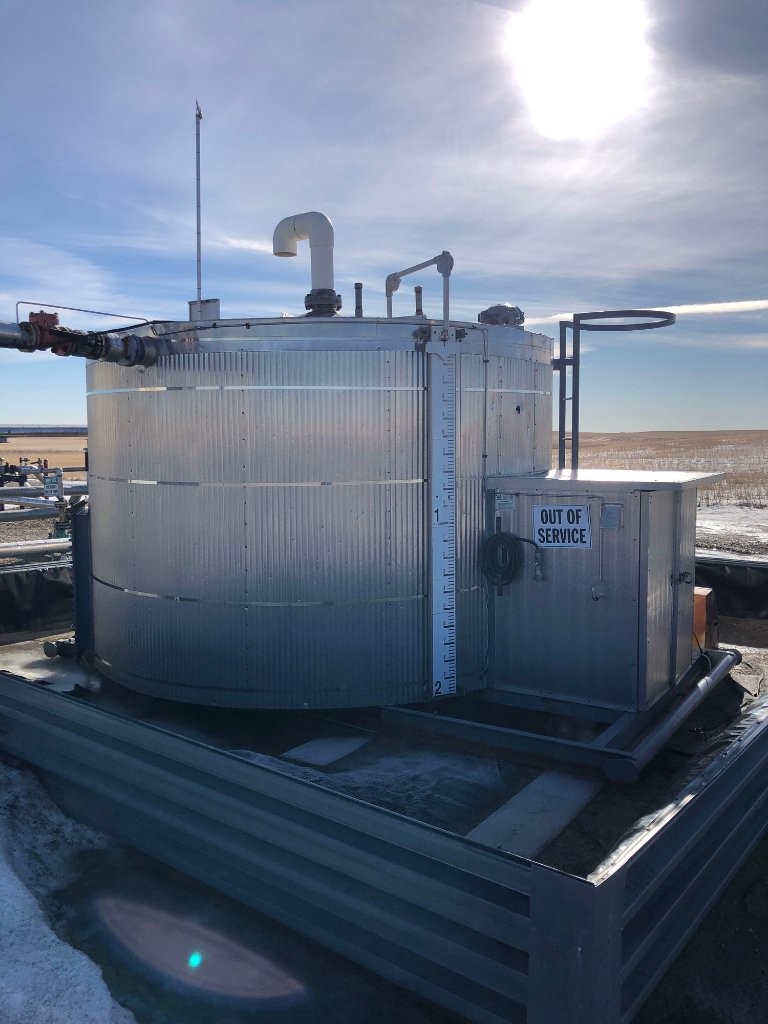 100 BBL Argo Sales Double Wall Storage Tank – 2000 (Ser# 11612) — product image 2 of 6