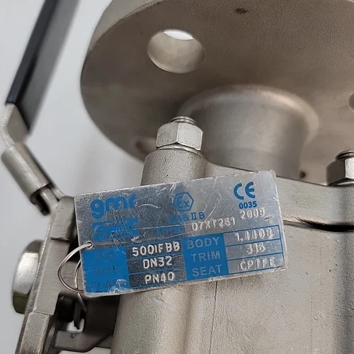 EMICO GMR 1-1/4" Flanged Ball Valve 316SS — product image 11 of 11