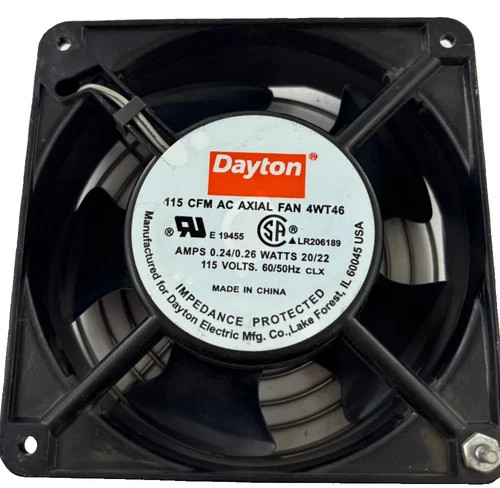 Dayton 4WT46 115 CFM AC Axial Fan