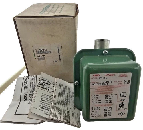 ASCO Tri-Point Pressure Switch PB11B — product image 7 of 7