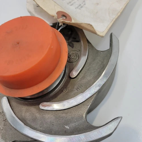Goulds 3196 MTX Centrifugal Pump Impeller, 2x3-6, 6 Vane, 5.875" Diameter, 316SS — product image 4 of 7