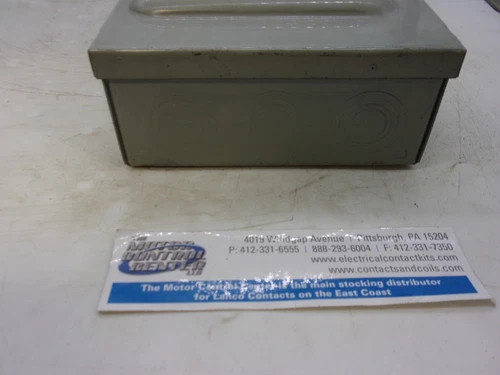 ITE F351 Heavy Duty Fusible Safety Switch, 30A, 600V, 3-Pole, NEMA 1 — product image 5 of 8