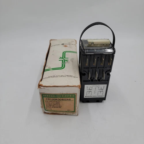 General Electric CR120K00402AB HI-Fidelity Relay