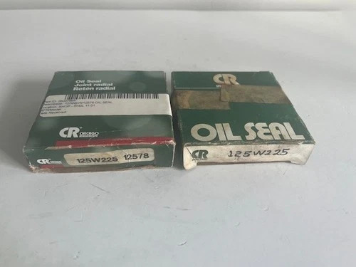 Chicago Rawhide CR 125W225 Radial Oil Seal 12578 (Lot of 2)