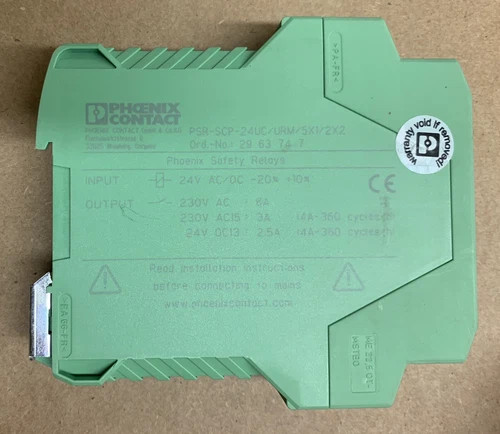 Phoenix Contact PSR-SCP-24UC/URM/5X1/2X2 Safety Relay Extension Module — primary product image