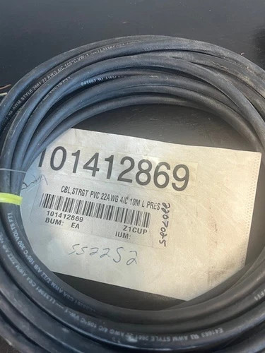 IFM Efector E18015 10 Meter 4-Conductor Sensor Cable, 5-Pin M12, 22AWG — product image 2 of 5