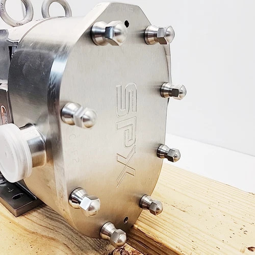 Waukesha Cherry-Burrell Universal 3 Series 030 U3 Rotary Positive Displacement Pump with Tri-Clamp Connections — product image 8 of 11