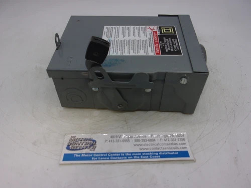 Square D DU221RB General Duty Safety Switch 30A 2P 240V Non-Fusible NEMA 3R — product image 6 of 8