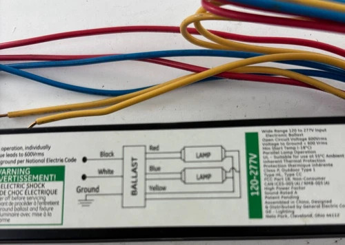 GE UltraStart T5 Electronic Ballast GE224MVPS-N — product image 4 of 6