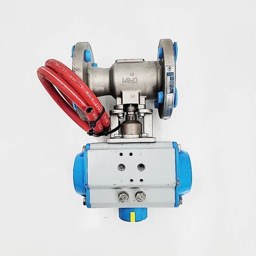 Jamesbury 1" Class 150 Ball Valve 7150313600XTZ2 with VPVL100 DA B C Pneumatic Actuator — product image 2 of 5
