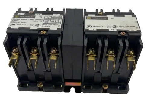 Square D Class 8965 Type DPR33V02 Reversing Contactor — product image 4 of 5