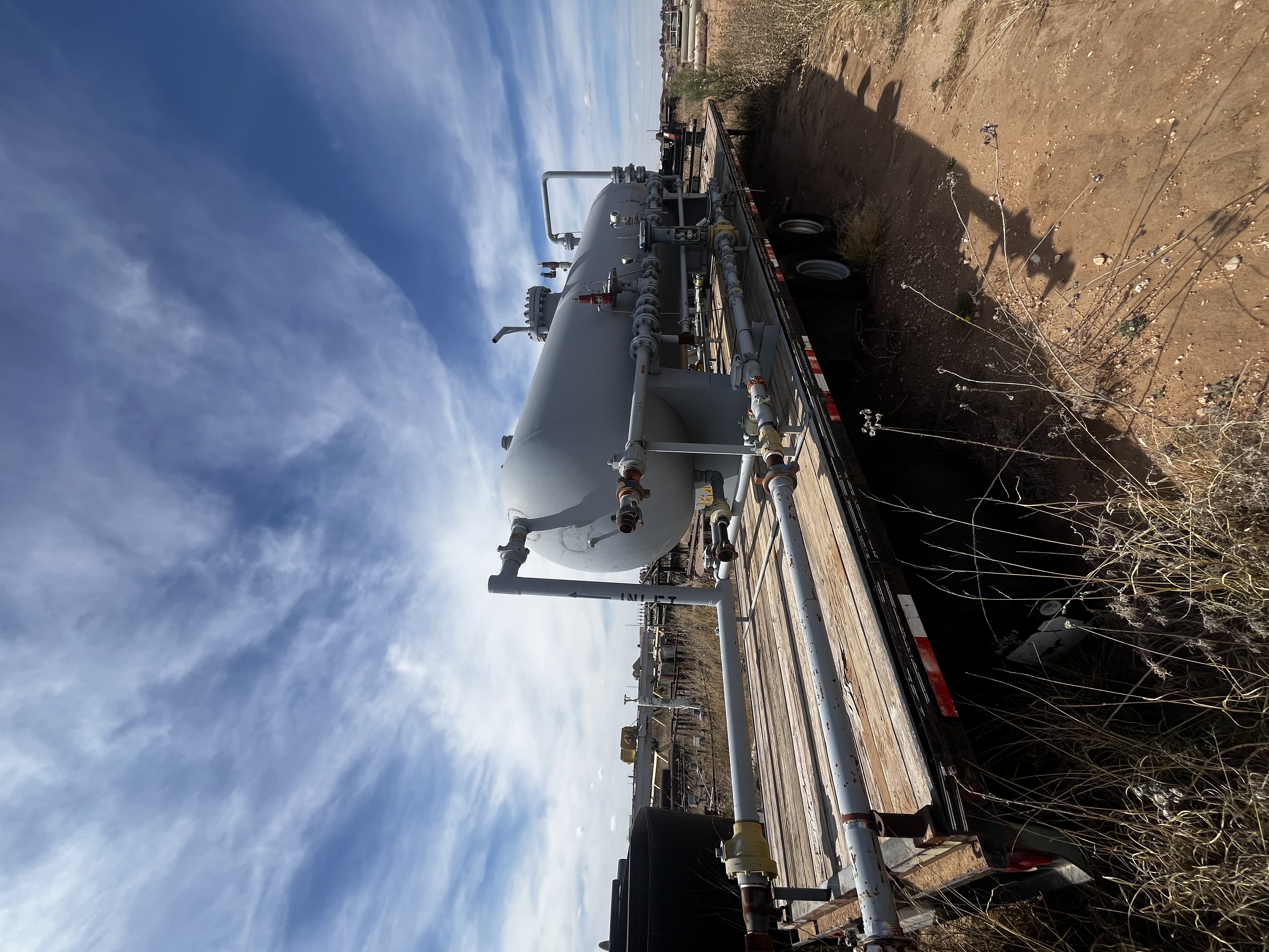 Production Equipment Horizontal Pressure Vessel Separator XX020 — product image 7 of 7
