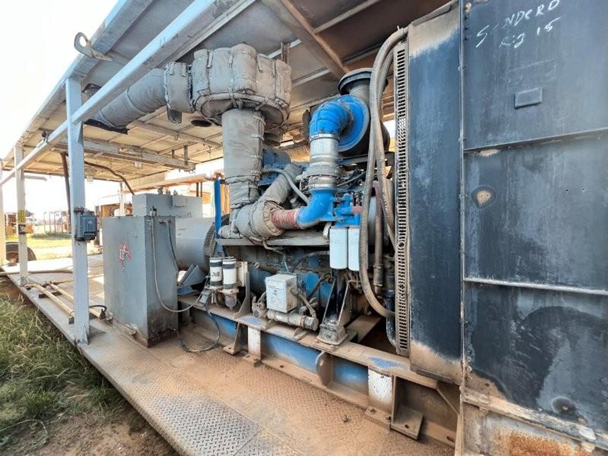 MTU 16V2000 1000 kW Diesel Generator Set with Stamford CC634C Alternator