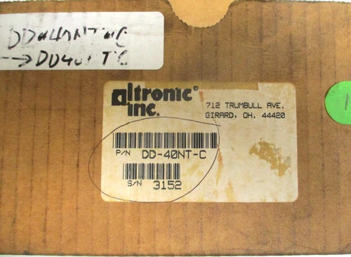 Altronic DD-40NT-C Digital Annunciator — product image 8 of 8