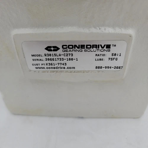 Cone Drive Right Angle Worm Gear Reducer Model R301SL0-A-C273 — product image 11 of 13