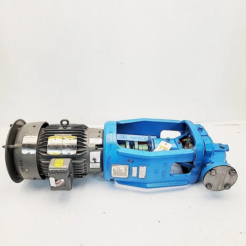 Goulds 3996 Inline Centrifugal Process Pump 1.5x2-6 316SS with 7.5 HP Baldor-Reliance Motor