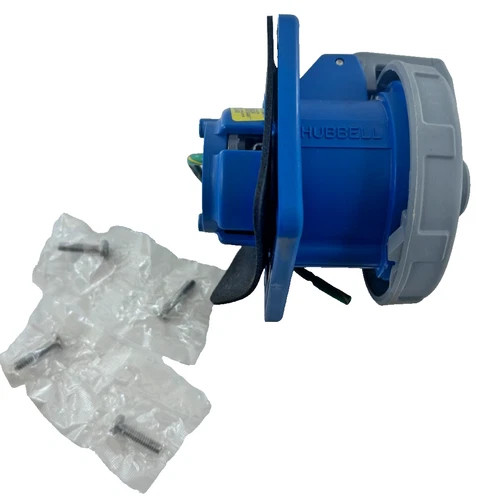 Hubbell 430R9W Watertight Pin and Sleeve Receptacle — product image 3 of 6