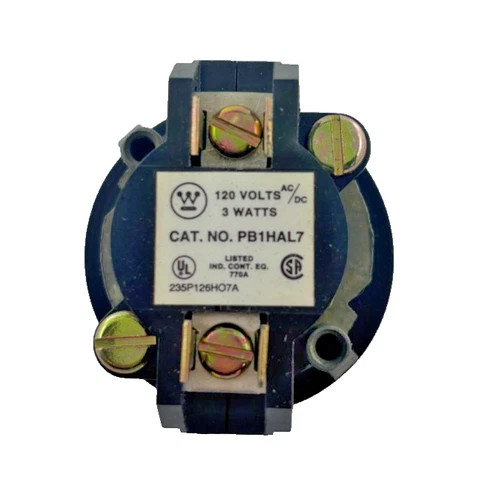 Westinghouse PB1HAOL7 Heavy Duty Pushbutton with Full Voltage Indicator Light — product image 6 of 7