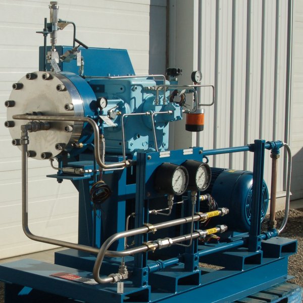 PDC Machines PDC-4-3500 30 HP High Pressure Diaphragm Gas Compressor — product image 2 of 3