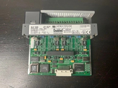 Spectrum Controls 1746sc-INI4I SLC 500 4-Channel Isolated Analog Input Module — product image 2 of 4